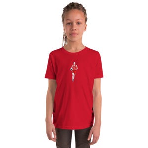 Caitlin Clark Indiana Fever Youth Short Sleeve T-Shirt: Minimalist Style for Young Fans