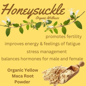 Organic Yellow Maca Root Powder