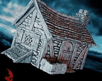 Granny's Cottage Tabletop Scenery | TERRABLOKS