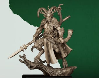 Feral Elf Faunus | Highlands Miniatures