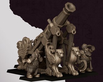 Sons of Marduk Mortar | Highlands Miniatures