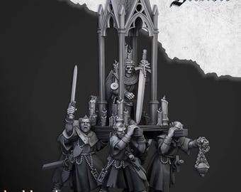 Grail Pilgrims And Reliquae | Highlands Miniatures