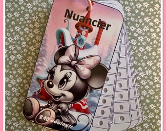 Felt pen color chart - 240 - Acrylic - Guangna color chart - tools art - Languo - Grasp or any other brand of pens