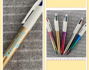 Penna bic personalizzata a 4 colori