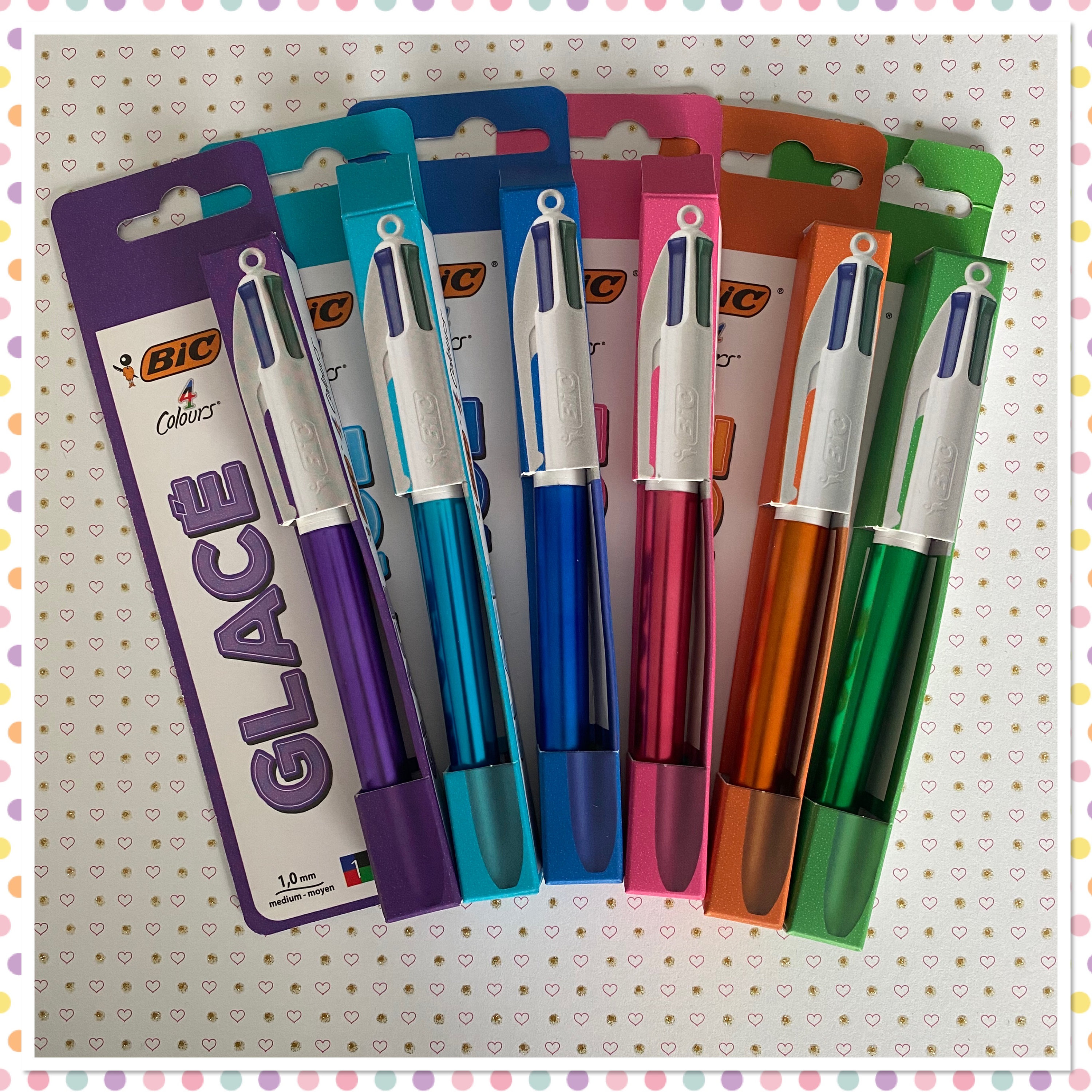 Stylo BIC® 4 Couleurs Personnalisé Ice