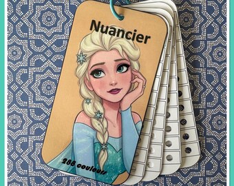 Tabella colori pennarelli - 288 - Acrilico - Tabella colori per Guangna o qualsiasi altra marca di pennarelli