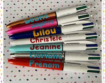 Personalized 4-color Bic pen