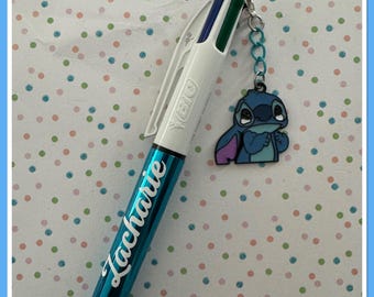 0.7mm 黒インク ボールペン ディズニー くまのプーさん スティッチ