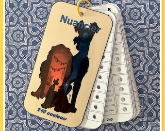 Carta de colores Languo 240 - Carta de colores numerada