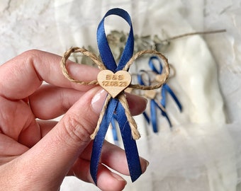 Set of 10 boutonnières personalized boutiqu boho boutonnières rustic wedding boutonnières wedding boutonnières for guests blue boutonnières