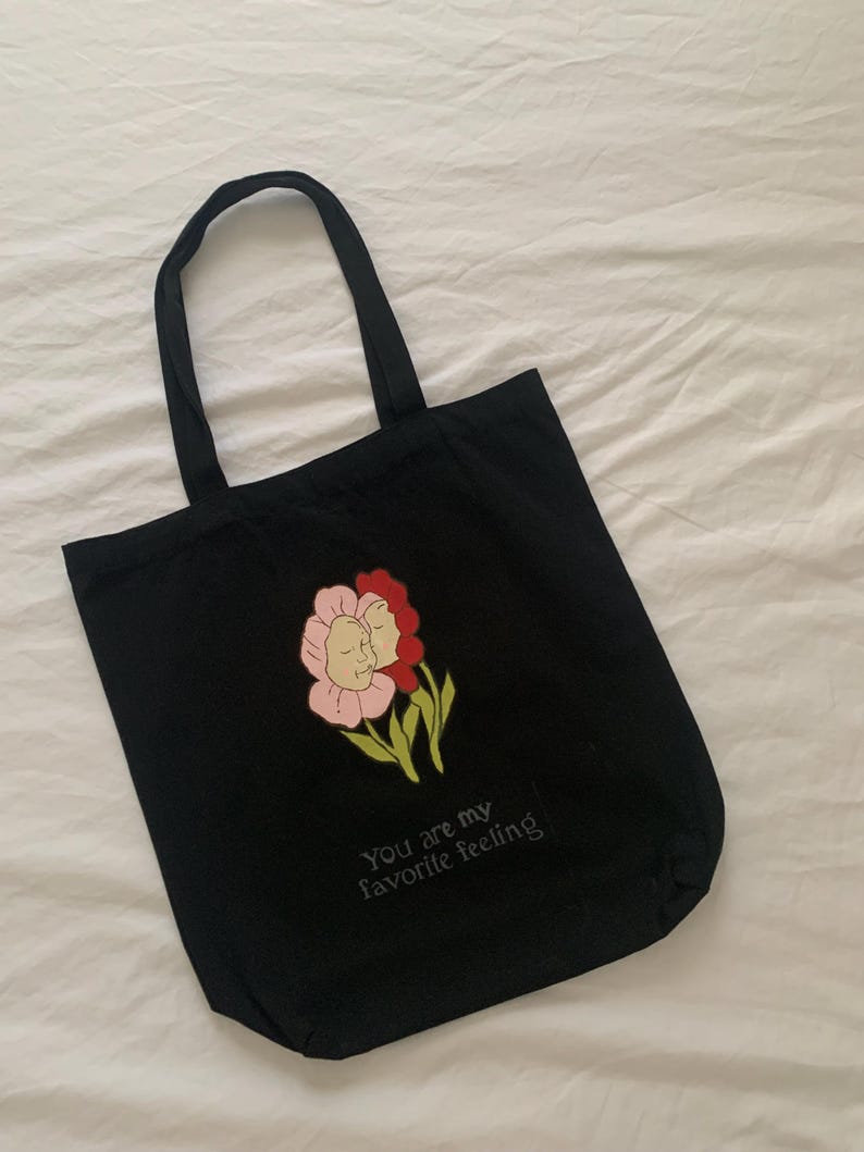 Blooming Color Canvas Tote main image 0