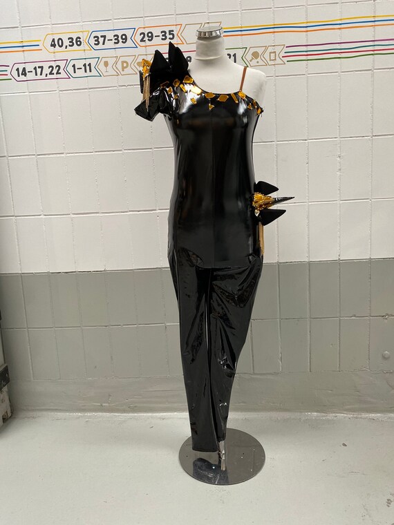 Lady Gaga Pokerface Latex Catsuit Outfit Copy Etsy
