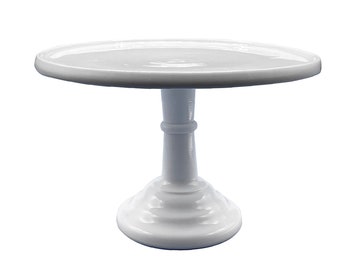 Mosser Milk Glass Cake Stand