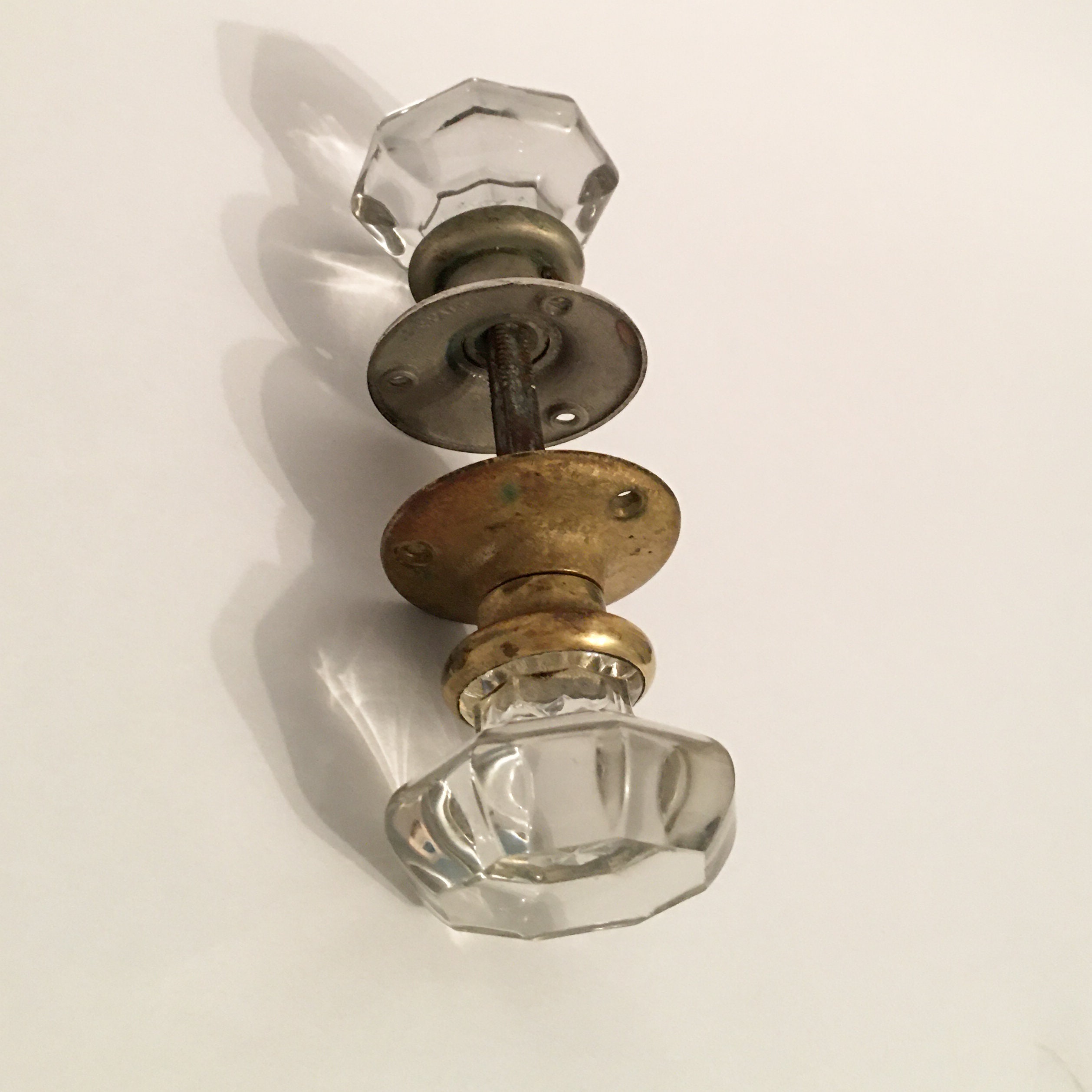 Glass Door Knob Set Etsy