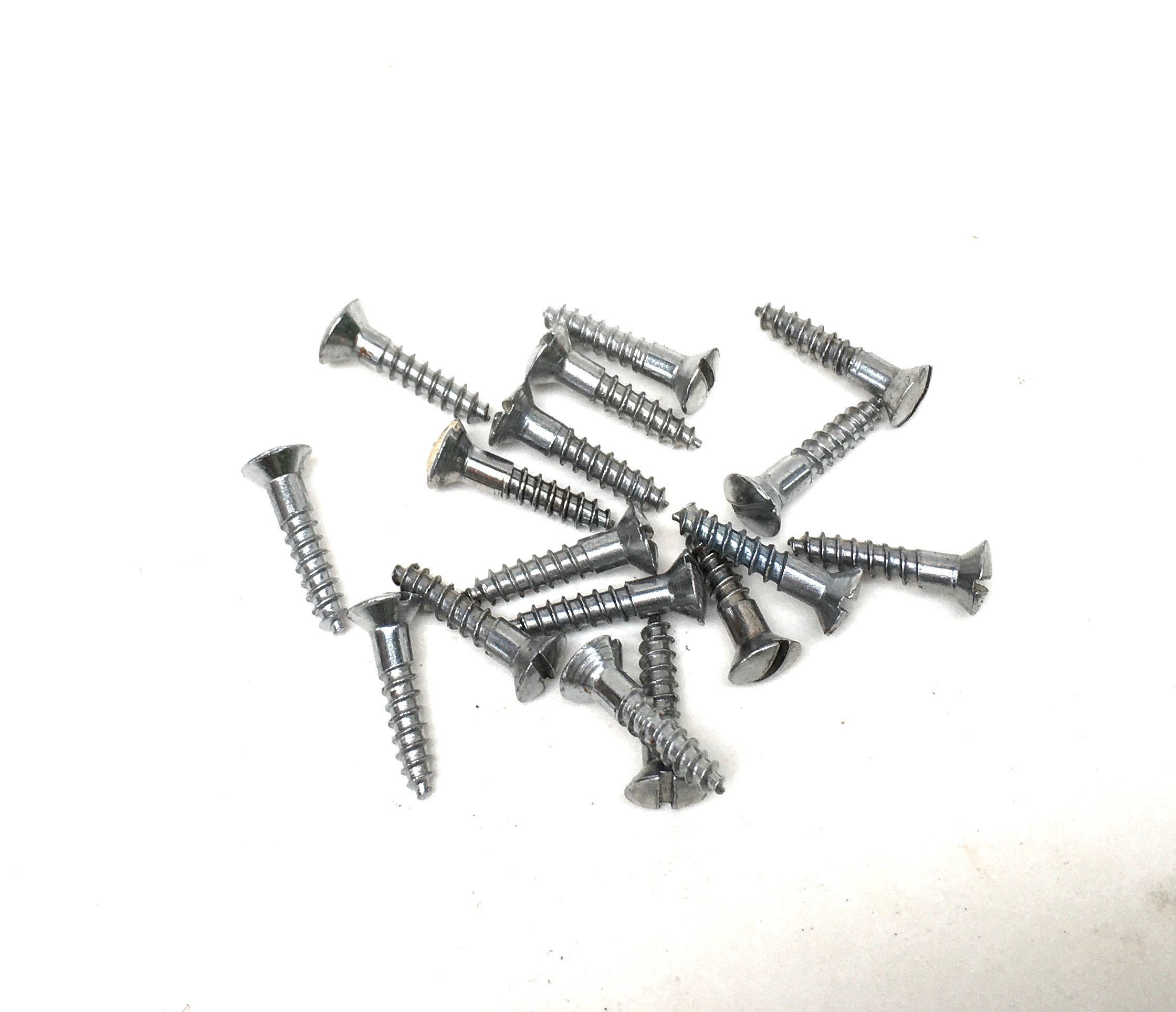 Conjunto de 10 cierres de gabinete reversibles cromados Deco | Etsy