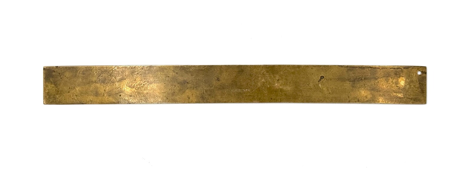 Vintage Chinese Etched Brass Ruler - Etsy