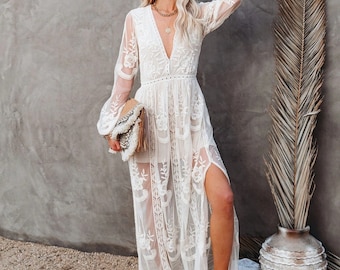 lace maxi