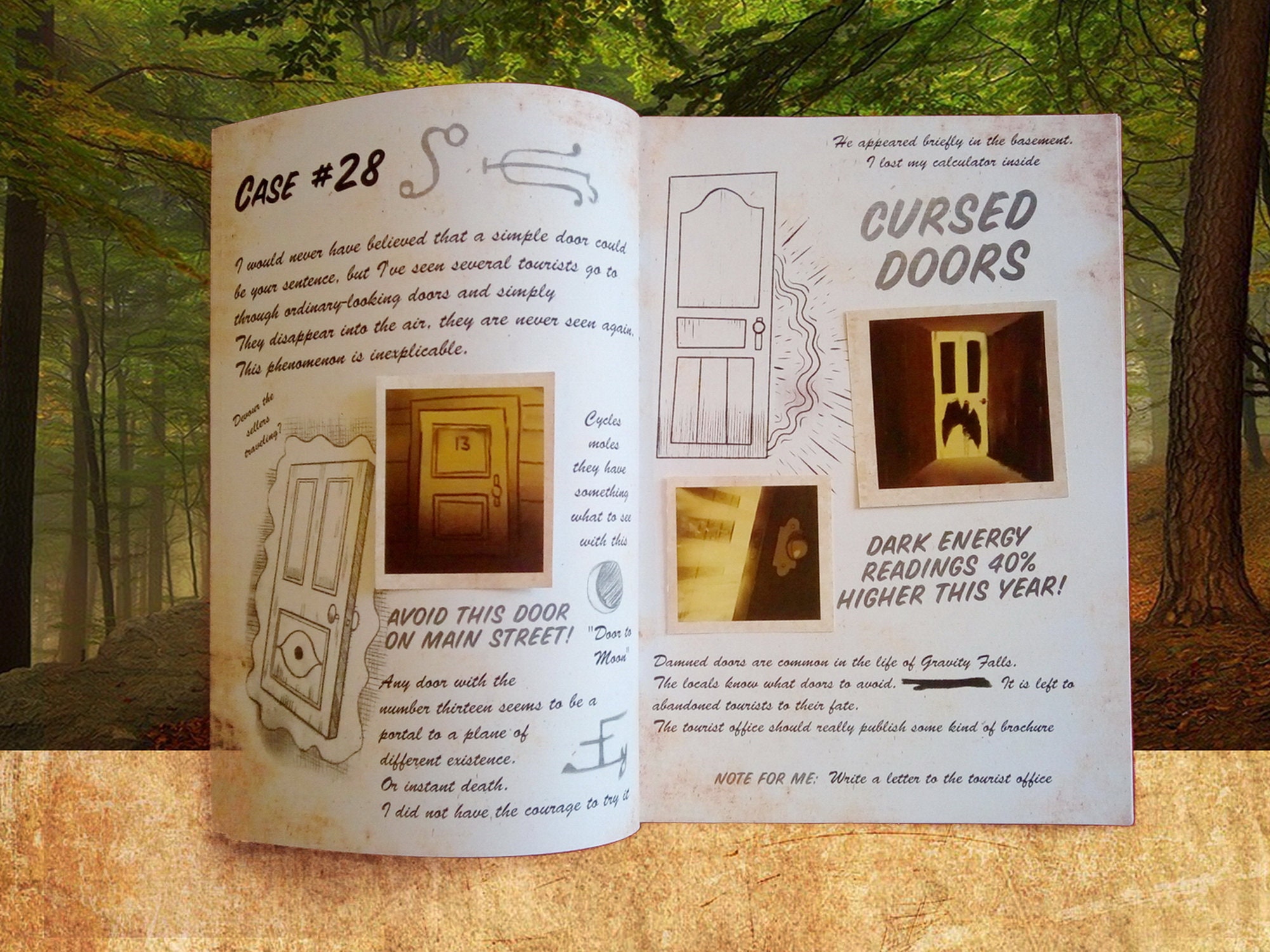 Gravity Falls Journal 1 2 3 Unofficial Big Size English Etsy Il Fullxfull.2479100397 Htv5