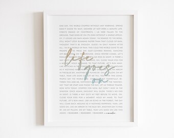 Life Goes On Etsy