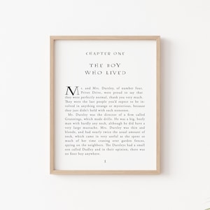 Wizards Wall Art | Literature Wall Print | Digital Print | Aesthetic Wall Art | Instant Download | Book Page