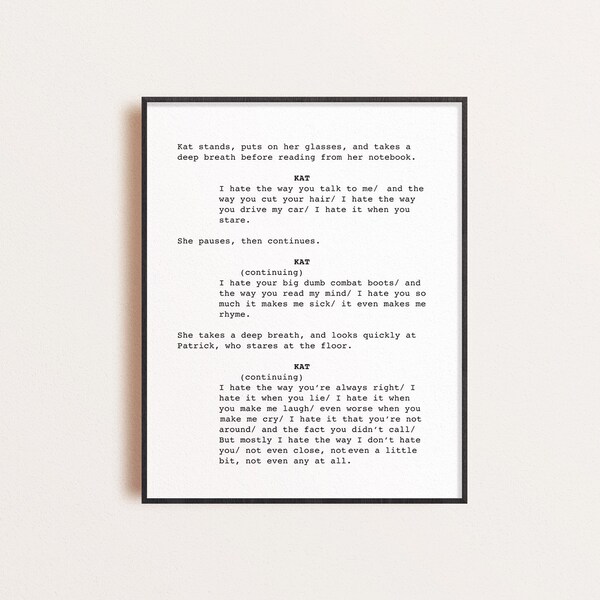 Script Wall Art Etsy