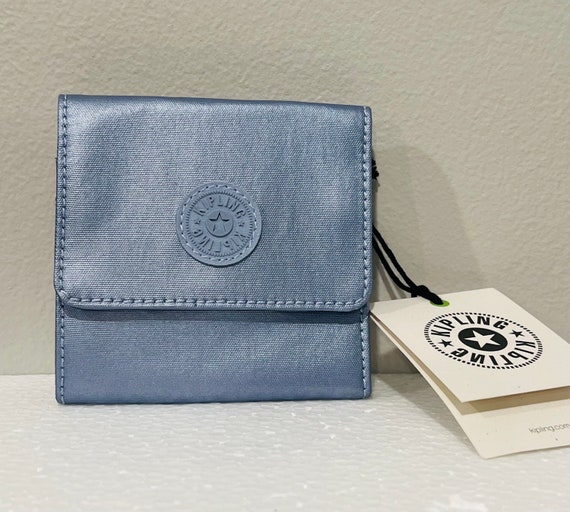 Cece small metallic leather wallet sale