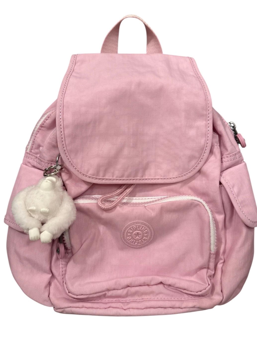 Kipling Soft Pink Kids Backpack with Monkey Keychain FASTER | Kids&rsquo; Backpack | Kipling main image 3