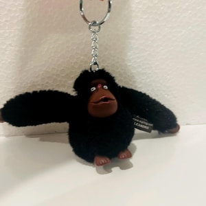 Kipling Large Gorilla Monkey Keychain