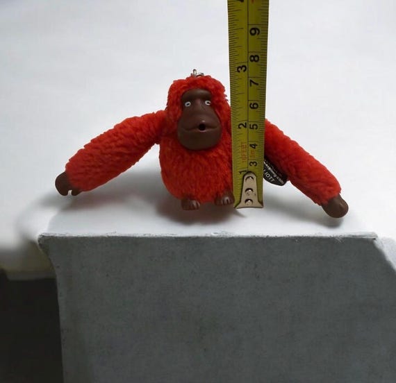 Pre-owned Kipling Large Gorilla Monkey Keychain - image 2