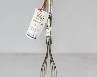 All-Clad 13" Flat Whisk - Polished 18/10 Stainless Steel - Silver