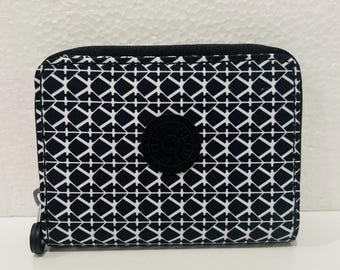 Kipling MONEY LOVE Medium RFID Wallet - Signature Print