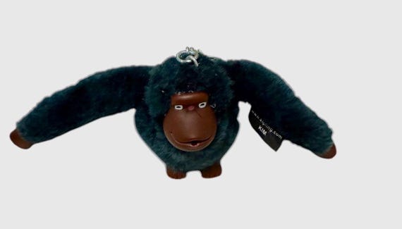 Porte-clés Kipling Singe Gorille Davina - Neuf Avec étiquettes