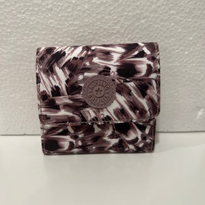 Kipling Cece Kleine Leopardenfedern Geldbörse