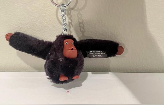 Kipling Medium Gorilla Monkey Keychain - image 1