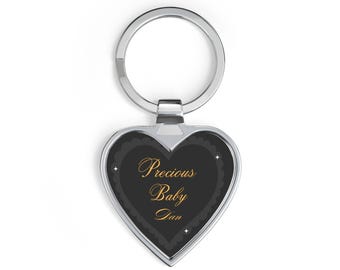 Llavero de corazón de Dan Howell Phan / Regalo sentimental de acero inoxidable