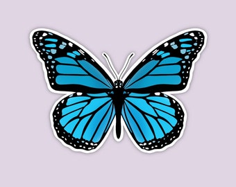 Blue Monarch Etsy