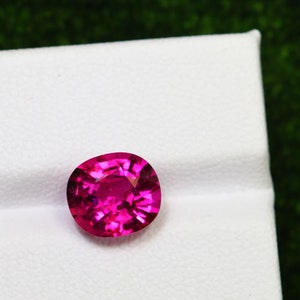 3.10 CT Transparent Pink Rubelite Tourmaline Natural Top Lustre 100% Genuine gem