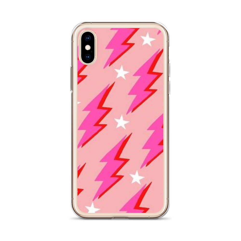 Pink Lightning Iphone Case for All 