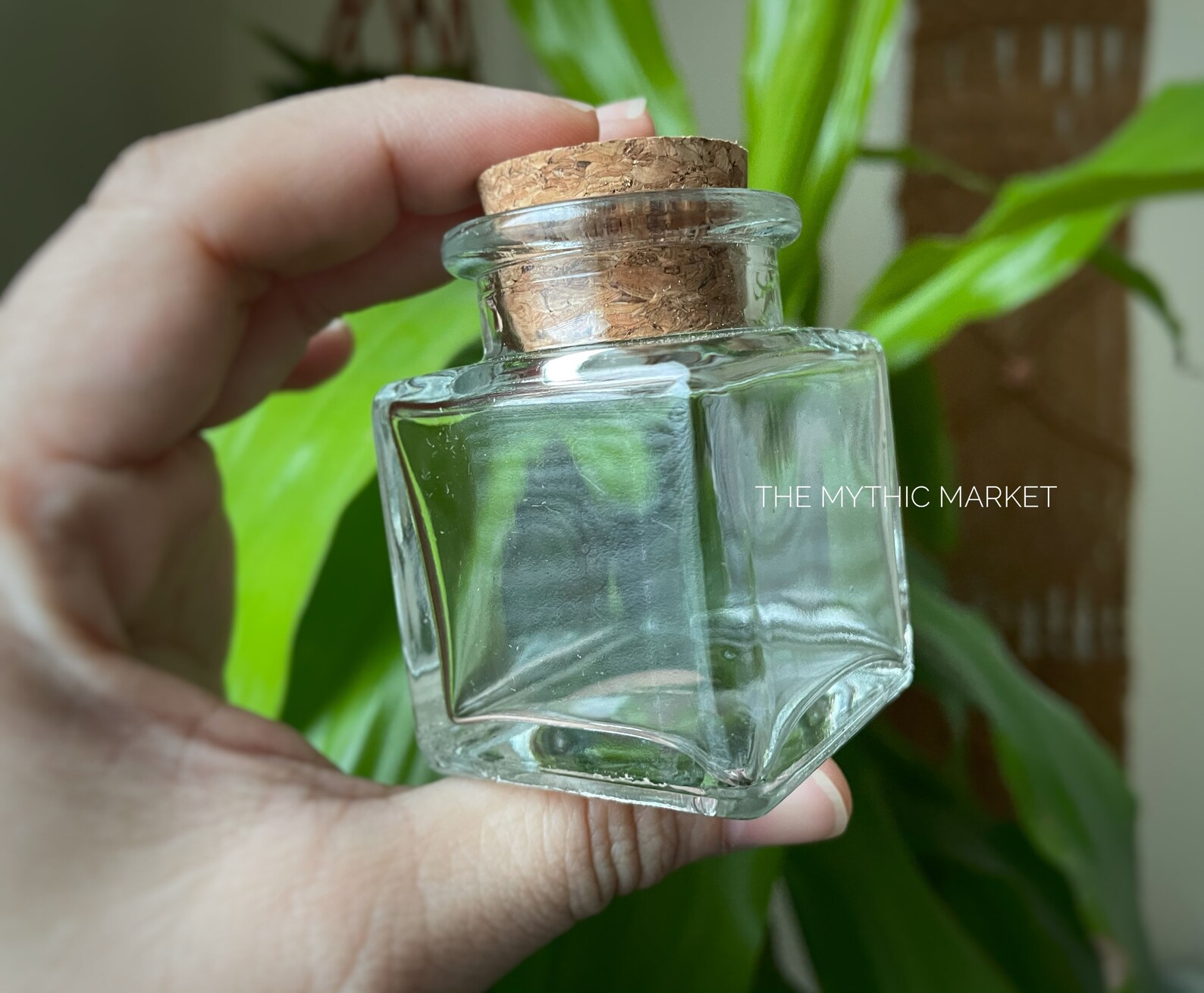 Square cork bottles spell jars empty craft bottles Etsy