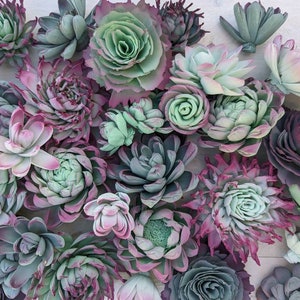 Sola Wood Succulents, Succulents, Sola Wood Flowers, Weddings, DIY Flowers, Gifts, Wood Flowers, Wood Succulents, pastel succulents