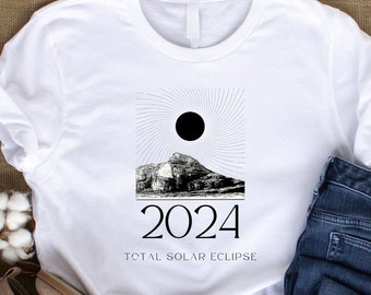 Eclipse t shirt, Solar eclipse shirt, Total solar eclipse, Eclipse t-shirt, Eclipse 2024, Solar Eclipse 2024, Total Eclipse, Tee Shirts