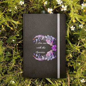 Hardcover gratitude Journal, Spiritual Diary, Metaphysical Notebook, Witchy Grimoire, stationary, affirmations Journal, Rituals, gifts.