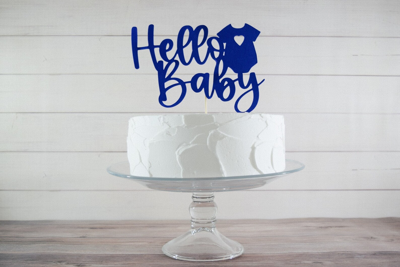Hello Baby Cake Topper Baby Sprinkle Cake Topper Coed Etsy