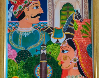 Canvas Print | Fine Art Print | Indian Art for sale | Art by Shreya Bhattacharya |