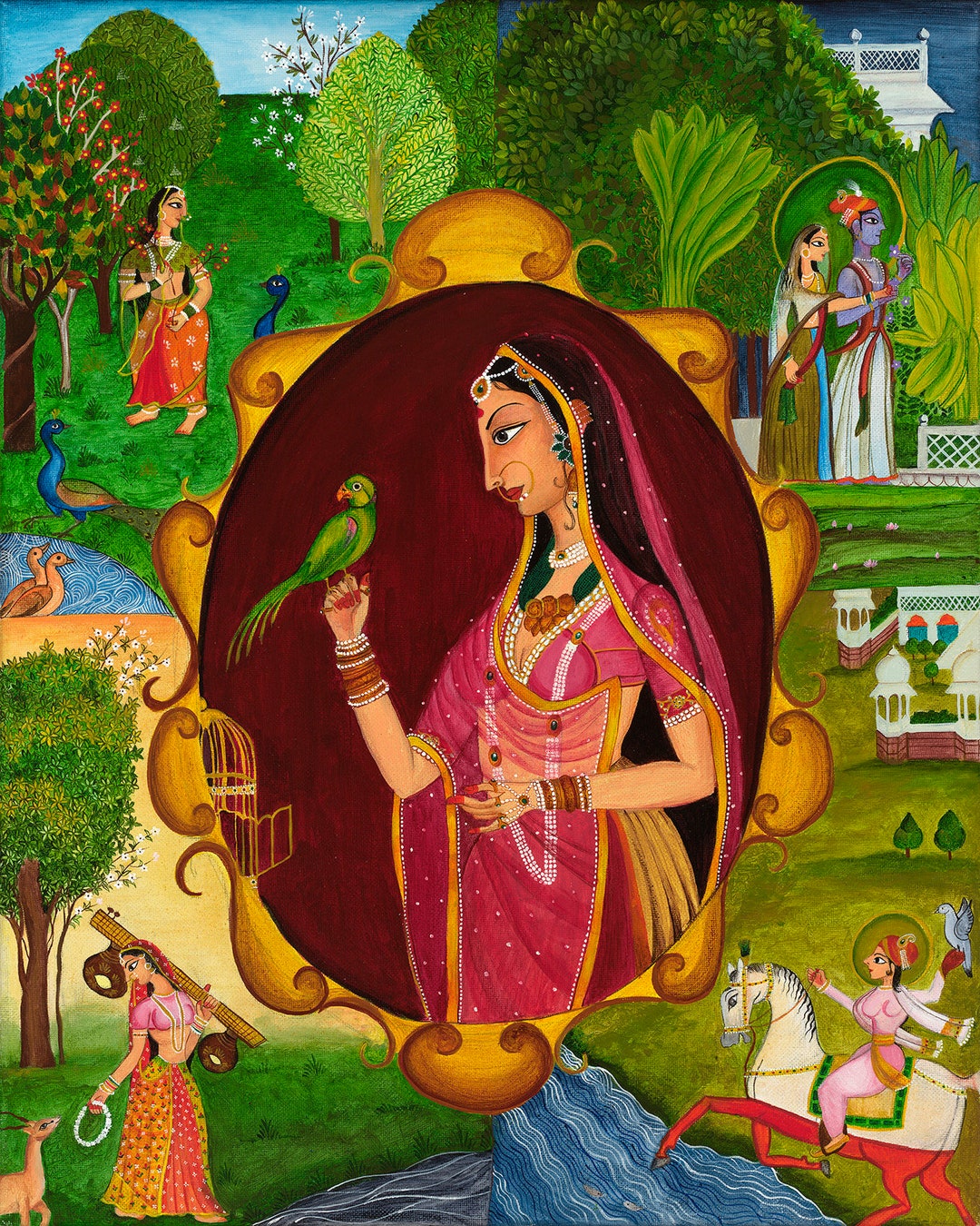 Canvas Print | Fine Art Print |indian Artwork for Sale | Indian Art and ...