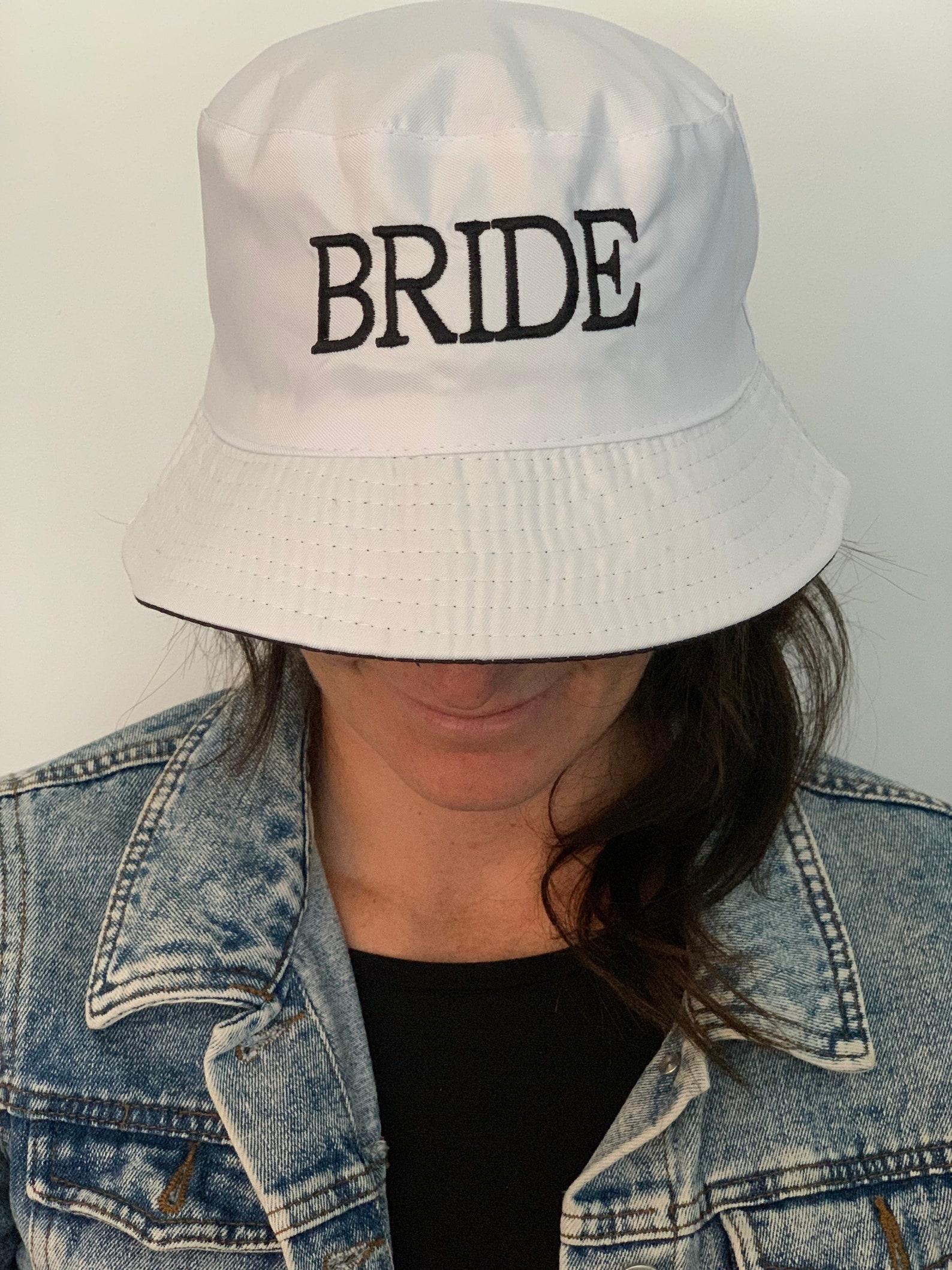 BRIDE Bucket Hat Wedding Gift Bachelorette Stagette Etsy