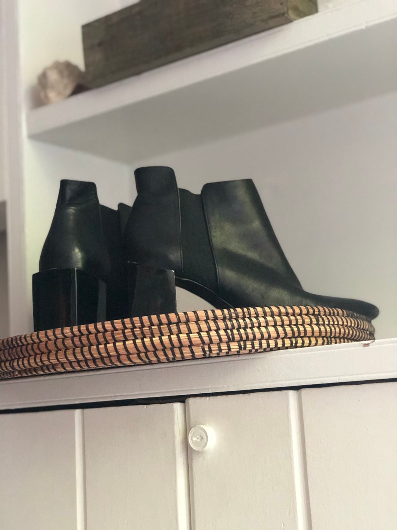 booties with square heel