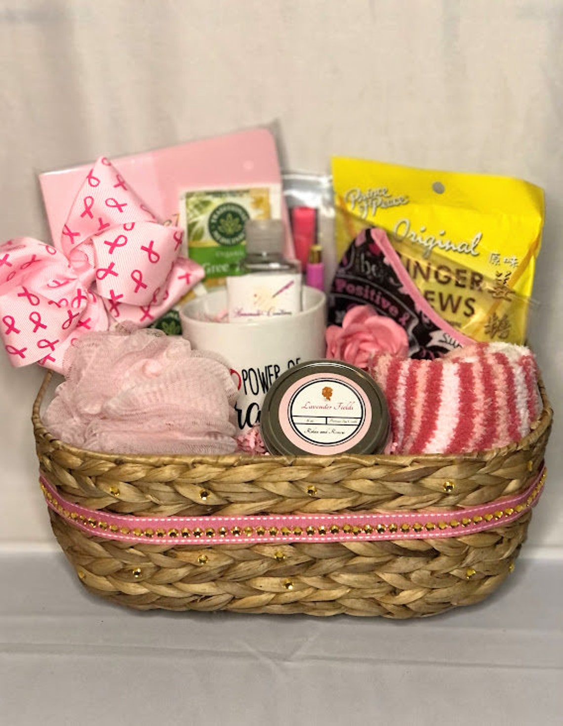 Breast Cancer Gift Basket Hope Gift Basket Breast Cancer