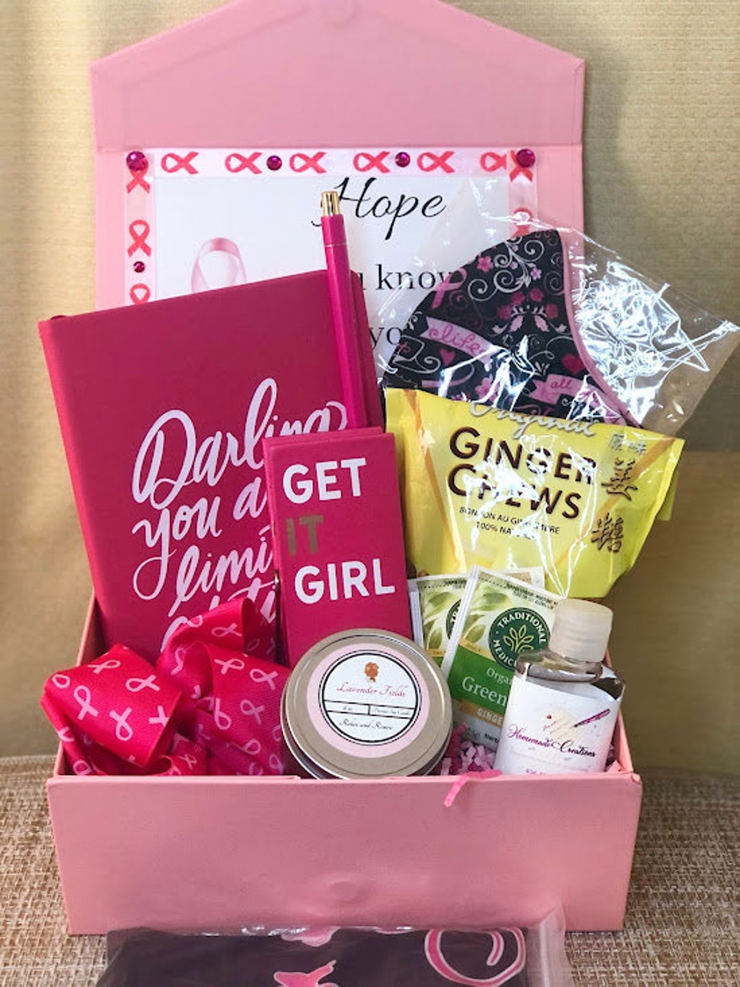 Breast Cancer Survivor Gift Box Chemo Care Gift Box Hope Gift Box