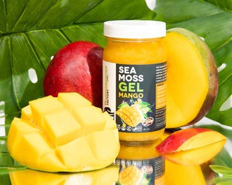 Mango Sea Moss Gel - Flavored Sea Moss Gel!